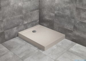 Radaway Doros F Compact Stone brodzik 120x80 kaszmirowy SDRFP1280-05-84S