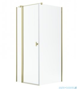 Radaway Nes Kdj II Gold kabina 80x75cm lewa złoty połysk 10032080-09-01L/10039075-01-01