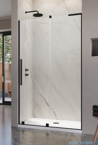 Radaway Furo SL Black DWJ drzwi 110cm prawe czarny mat/szkło przejrzyste 10307572-54-01R/10110530-01-01