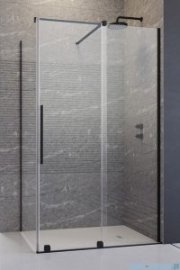 Radaway Furo Black Kdj kabina 160x80cm prawa szkło przejrzyste 10104822-54-01R/10110780-01-01/10113080-01-01