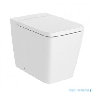 Roca Inspira Square Rimless miska WC stojąca biała matowa A347537620