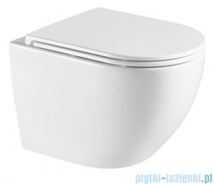 Omnires Ottawa Comfort miska WC wisząca + deska wolnoopadająca OTTAWACMWBP