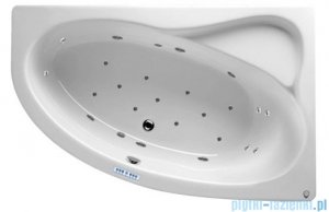 Riho Lyra wanna asymetryczna lewa 153x100 z hydromasażem PRO Hydro 6+4+2/Aero11 BA68P7