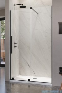 Radaway Furo Black DWJ drzwi prysznicowe 160cm prawe szkło przejrzyste 10107822-54-01R/10110780-01-01