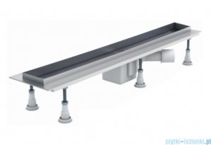 Schedpol odpływ liniowy z maskownicą Steel 90x8x9,5cm OLSL90/ST