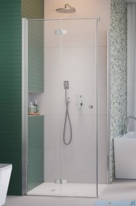 Radaway Fuenta Kdj B kabina 80x75cm lewa chrom połysk szkło przejrzyste 1384081-01-01L/1384049-01-01