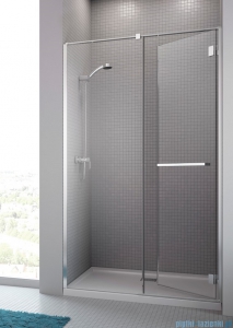 Radaway Carena DWJ Drzwi prysznicowe 90 prawe szkło przejrzyste + brodzik Delos C 34302-01-01NR