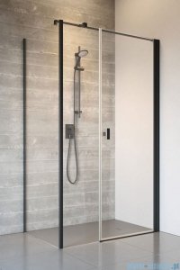 Radaway Nes Black Kds I kabina 100x80cm prawa czarny mat/szkło przejrzyste 10023100-54-01R/10043080-54-01