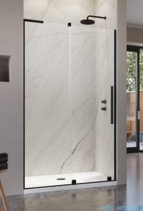 Radaway Furo SL Black DWJ drzwi 120cm lewe czarny mat/szkło przejrzyste 10307622-54-01L/10110580-01-01