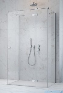 Radaway Fuenta Kdj+S kabina 90x100x90cm prawa chrom połysk szkło przejrzyste 1384050-01-01/1384022-01-01R/1384050-01-01