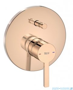 Roca Naia bateria wannowo-prysznicowa podtynkowa Rose Gold  EVERLUX-PVD A5A0B96RG0