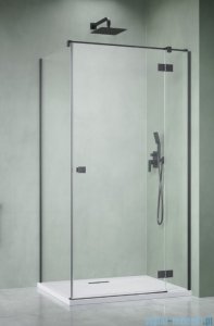 Radaway Essenza 8 Brushed GunMetal Kdj kabina 100x100cm prawa szczotkowany grafit 10480612-01-01R/10470337-92-01R/10113100-01-01