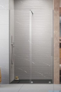 Radaway Furo Brushed Nickel DWJ drzwi prysznicowe 150cm lewe szczotkowany nikiel 10107772-91-01L/10110730-01-01