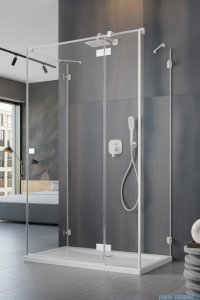Radaway Essenza Pro White Kdj+S kabina 100x90x100cm prawa biały mat/szkło przejrzyste 10097390-04-01R/10098100-01-01/10098100-01-01
