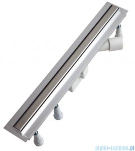 Schedpol Schedline odpływ liniowy z maskownicą slight steel 70x3,5cm SOLSL-70035