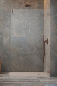 Radaway Essenza Pro Brushed Copper 95x200 kabina Walk-in szczotkowana miedź 10103095-93-01 