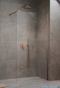 Radaway Modo X Brushed Copper II kabina Walk-in 70x200 szczotkowana miedź/przejrzyste 10mm 389274-93-01