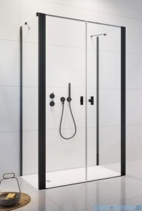 Radaway Nes Black DWD+2S kabina 90x100x90cm czarny mat/szkło przejrzyste 10040090-54-01/10035100-54-01/10040090-54-01