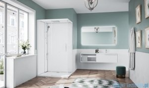Novellini Glax 1 2.0 kabina standard 120x90 lewa srebrna G212P299STF-1BB