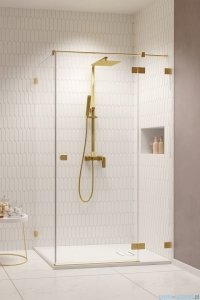 Radaway Essenza Pro Brushed Gold Kdj kabina 120x70cm prawa szczotkowane złoto 10097120-99-01R/10098070-01-01