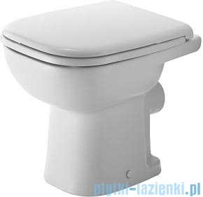 Duravit D-Code miska toaletowa stojąca lejowa do niezależnego dopływu wody 350x480 mm 210809 00 02