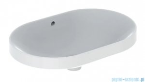 Geberit VariForm Umywalka owalna wpuszczana w blat 60x40cm KeraTect 500.728.00.2