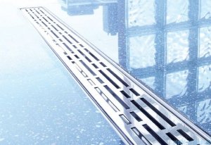 Tece Ruszt prosty Basic ze stali nierdzewnej Tecedrainline 100cm połysk 6.010.10