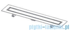 Tece Rynna prosta do kamienia naturalnego Tecedrainline wraz z rusztem 90 cm połysk 6.509.00