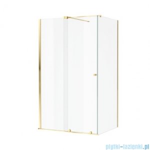 Excellent Ortigo kabina prostokątna 120x90 cm przejrzysta złoty połysk KAEX.5016.K.1200.0900.GL