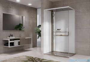 Novellini Glax 2 2.0 kabina z hydromasażem 120x80 lewa corda G222P120ST1-1TU