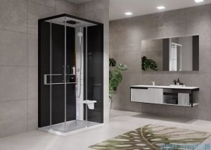 Novellini Glax 2 2.0 kabina masażowo-parowa 80x80 biała  G22A89M5-1UH