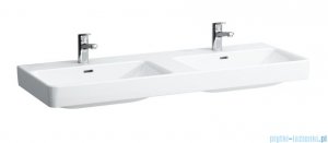 Laufen Pro S umywalka podwójna ścienna 130x46cm biała H8149680001041