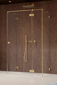 Radaway Essenza Pro Brushed Gold Kdj+S kabina 100x80x100cm prawa szczotkowane złoto 10097380-99-01R/10098100-01-01/10098100-01-01
