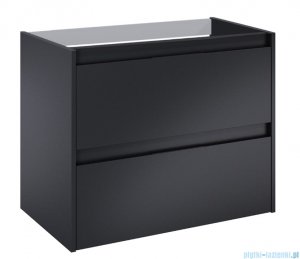 Roca Alpine szafka 78x45x59 cm CZARNY MAT A857865532
