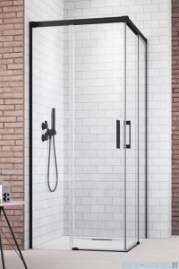 Radaway Idea Black 8 Kdd kabina 90x120cm czarny mat/szkło przejrzyste 10370090-54-01L/10370120-54-01R