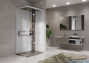 Novellini Glax 2 2.0 kabina z hydromasażem hydro plus 100x80 prawa corda G22A198DT1L-1TU