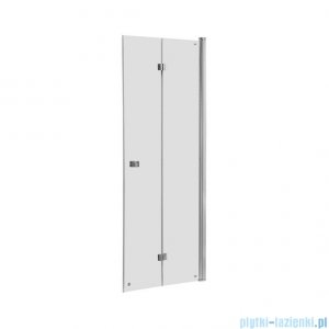 Roca Capital drzwi prysznicowe bifold 80x195cm przejrzyste AM4508012M