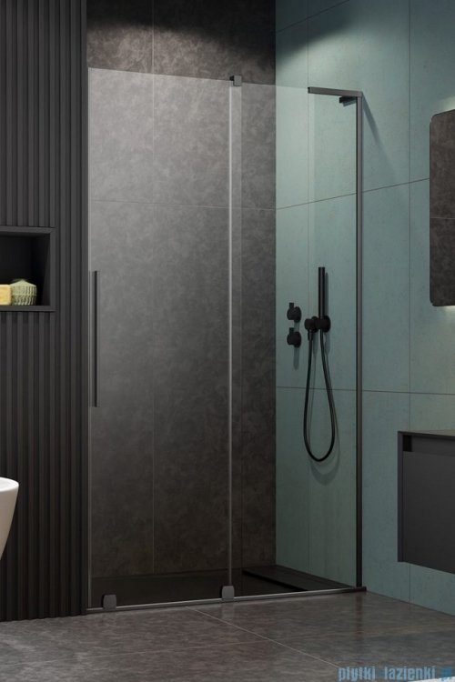 Radaway Furo SL Brushed GunMetal DWJ drzwi prysznicowe 110cm prawe szczotkowany grafit 10307572-92-01R/10110530-01-01