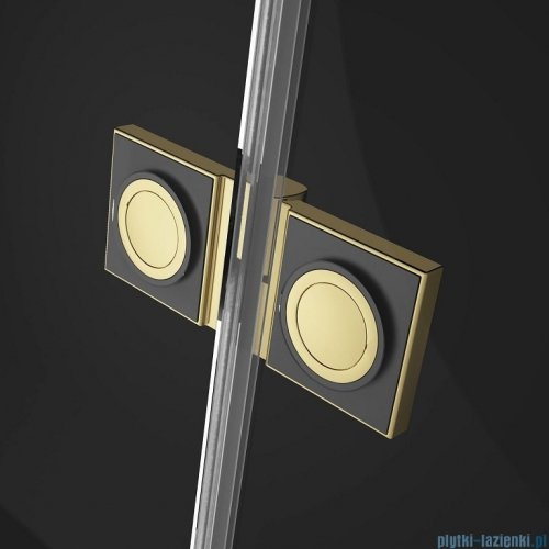 Radaway Essenza Pro Gold Kdj kabina 100x70cm prawa złoty połysk/szkło przejrzyste 10097100-09-01R/10098070-01-01