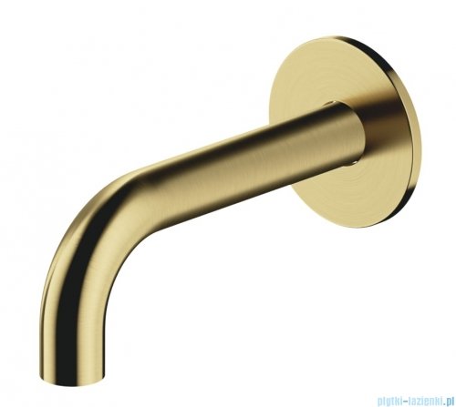 Omnires wylewka wannowa ścienna 16 cm mosiądz szczotkowany WDY-SBSB
