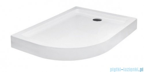 Besco Modern kabina asymetryczna z brodzikiem prawym 100x80cm przejrzyste MA-100-80-C/#BAS-100-NP