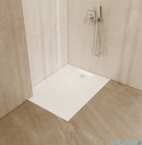 Schedpol Schedline Magnific brodzik prostokątny White Stone 120x80x3,5cm 3SP.M1P-80120/B/ST-M9/B/ST