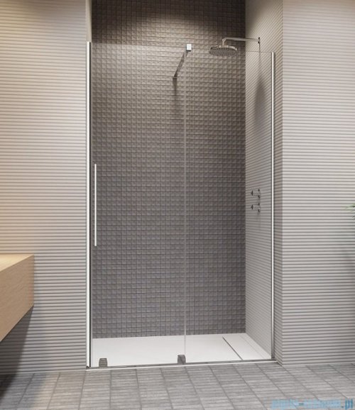 Radaway Furo DWJ drzwi prysznicowe 150cm prawe szkło przejrzyste 10107772-01-01R/10110730-01-01