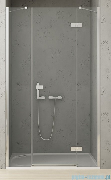 New Trendy Reflexa Plus 170x200 cm drzwi wnękowe prawe przejrzyste EXK-1213/EXK-0004