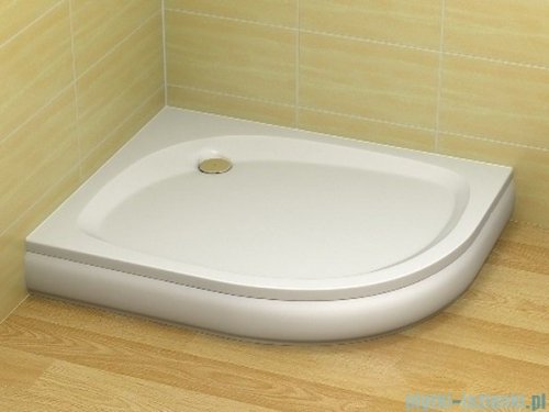 Radaway Brodzik półokrągły Patmos E 120x90 lewy ze zdejmowaną obudową 4P91217-03L