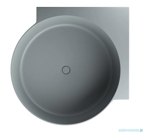 Omnires Ovo M+ wanna wolnostojąca narożna okrągła 120x120 cm ash grey mat OVO120WNAG