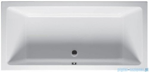 Riho Lusso 170x75cm wanna prostokątna z hydromasażem Relaks + nogi + syfon BA18-REL