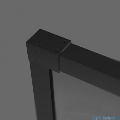 Radaway Profil U poszerzający Idea Black +20 mm czarny P01-ID-001-54