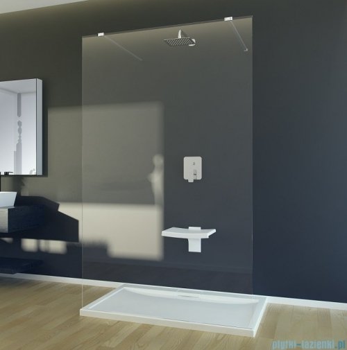 Besco Aveo Due kabina walk-in 140x195cm przejrzyste