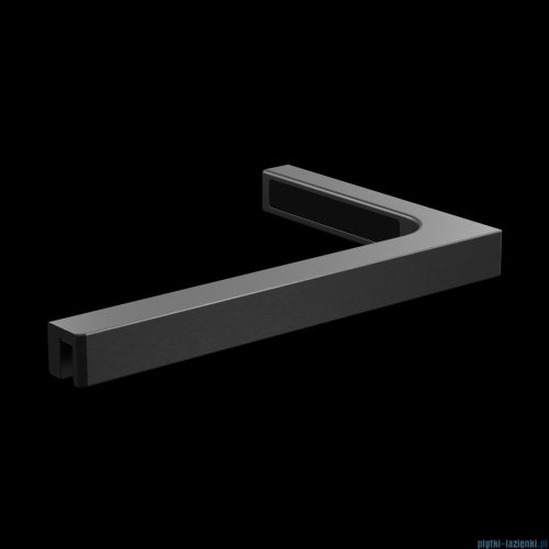 Radaway Essenza Pro Black Kdj+S kabina 70x80x70cm prawa czarny mat/szkło przejrzyste 10097380-54-01R/10098070-01-01/10098070-01-01